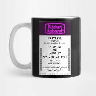 Kitchen Kabaret Fastpass Mug